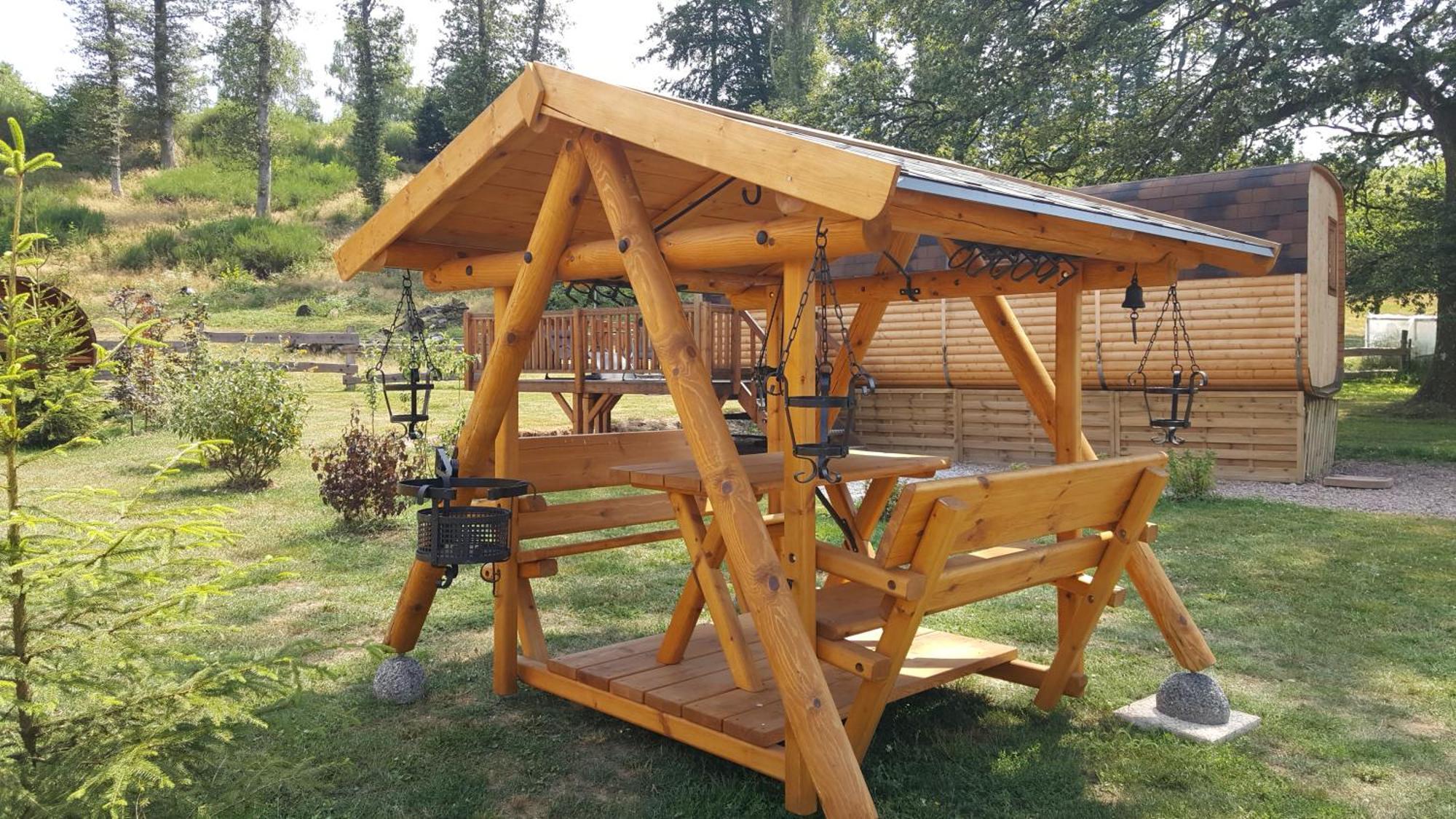 Hotel Ma Roulotte Sous Les Chenes "La Passionnee" Raon-aux-Bois Exterior foto