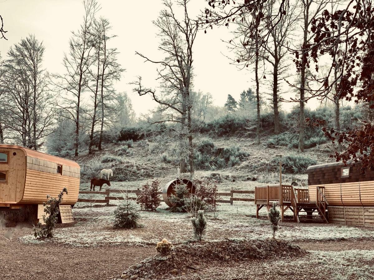 Hotel Ma Roulotte Sous Les Chenes "La Passionnee" Raon-aux-Bois Exterior foto